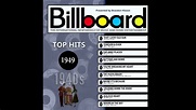 Billboard Top Hits - 1949 - YouTube