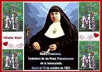 HFI Hermanas Franciscanas de la Inmaculada: Fiesta Nacimiento de Madre ...