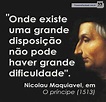 O Príncipe | Maquiavel frases, Frases inspiracionais, Citações sábias