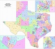 Map Of Texas Congressional Districts - World Map