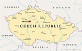 Large Political And Administrative Map Of Czech Repub - vrogue.co