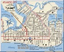 Atlantic city NJ roads map