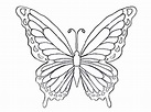10 Disegni di farfalle da colorare | Il Blog di Mamma e Casalinga