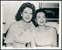 BS PHOTO bji-934 Maureen O'Hara, Daughter Bronwyn Fitzsimons 1963