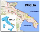 Puglia Map | WOW! Travel Small Group Travel