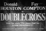 Doublecross (1956)
