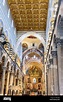 Pisa, Italy - September 23, 2018: Interior of Pisa Cathedral or Duomo ...