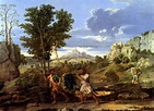 Nicolas Poussin. Paysage par temps calme (1651)