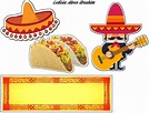 Topper Mexicano tacos | Cake toppers, Topper, Cake