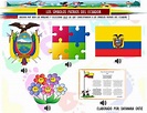 Actividad interactiva de Mi país Ecuador para INICIAL 2 (Sub.1). Puedes ...