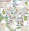 Plano y mapa turistico de Madrid : monumentos y tours