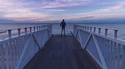 Man Standing At The Pier · Free Stock Photo