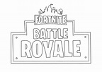 Dibujos de Fortnite Battle Royale para Colorear para Colorear, Pintar e ...