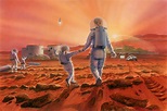 New life on Mars by Robert Murray | human Mars