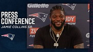 Jamie Collins Sr. is 'very proud' to return to New England | Press ...