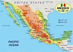 Map of Mexico (Country) | Welt-Atlas.de