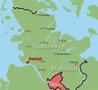 Map Depicting Schleswig-Holstein