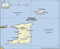 Карта Тринидада Тобаго описание страны информация столица факты география