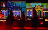 3D film Lustre projected onto Preston Hall - Teesside Live