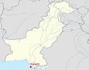 Location of Karachi Pakistan Map - MapSof.net