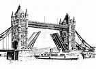 Tower Bridge Of London, Zeichnungen von Franko Brkac | Artmajeur