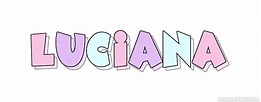 Luciana Logo | Herramienta de diseño de nombres gratis de Flaming Text