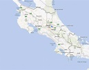 Google Map of Costa Rica