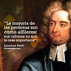 Jonathan Swift: 10 Frases Célebres de Jonathan Swift