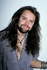 Young LARS ULRICH of METALLICA with a beard and a long hair “The World ...