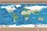 Corrientes marinas: qué son y tipos - Con mapa