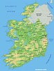 ⊛ Mapa de Irlanda ·🥇 Político & Físico Imprimir | Colorear