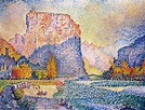 Castellane - Paul Signac | Wikioo.org – L'Encyclopédie des Beaux Arts