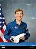 Official portrait of 1987 astronaut candidate James S. Voss Stock Photo ...