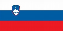 Bandeira da Eslovênia • Bandeiras do Mundo