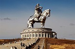 Fieggentrio: Enorme monumenten: Genghis Khan Statue (Mongolië)