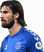 Andre Gomes Everton football render - FootyRenders