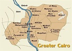 Map of cairo and surrounding areas - Map of cairo and surrounding areas ...
