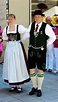 Stadtgruendungsfest munich 2013 Paar in Tracht beim TAnz | Oktoberfest ...