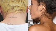 Pete Davidson copies fiancée Ariana Grande's years-old neck tattoo ...