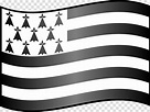 Flag, Brittany, Flag Of Brittany, Breton Language, Bzh, Regions Of ...