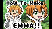 How To Make EMMA [The Promised Neverland] In Gacha Life - YouTube