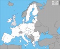 Europe : carte géographique gratuite, carte géographique muette ...