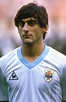 Portrait of Enzo Francescoli of Uruguay before an Intercontinental ...