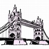 Tower Bridge Drawing - a sketch of my favourite London landmark