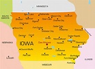 Map Of Iowa State Parks - World Map