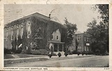 Canterbury College Danville, IN Postcard
