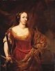 Portrait of Louise Marie Gonzaga de Nevers, Queen of Poland, vintage a ...