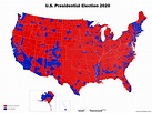 Us Electoral Map Counties 2020