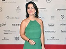 Annalena Baerbock trägt beim Bundespresseball die Farbe ihrer Partei