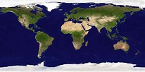 World Globe Map Satellite - Tommie Foutch